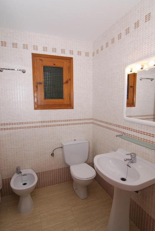 Koupelna v ubytování Apartamentos Jardin Playa