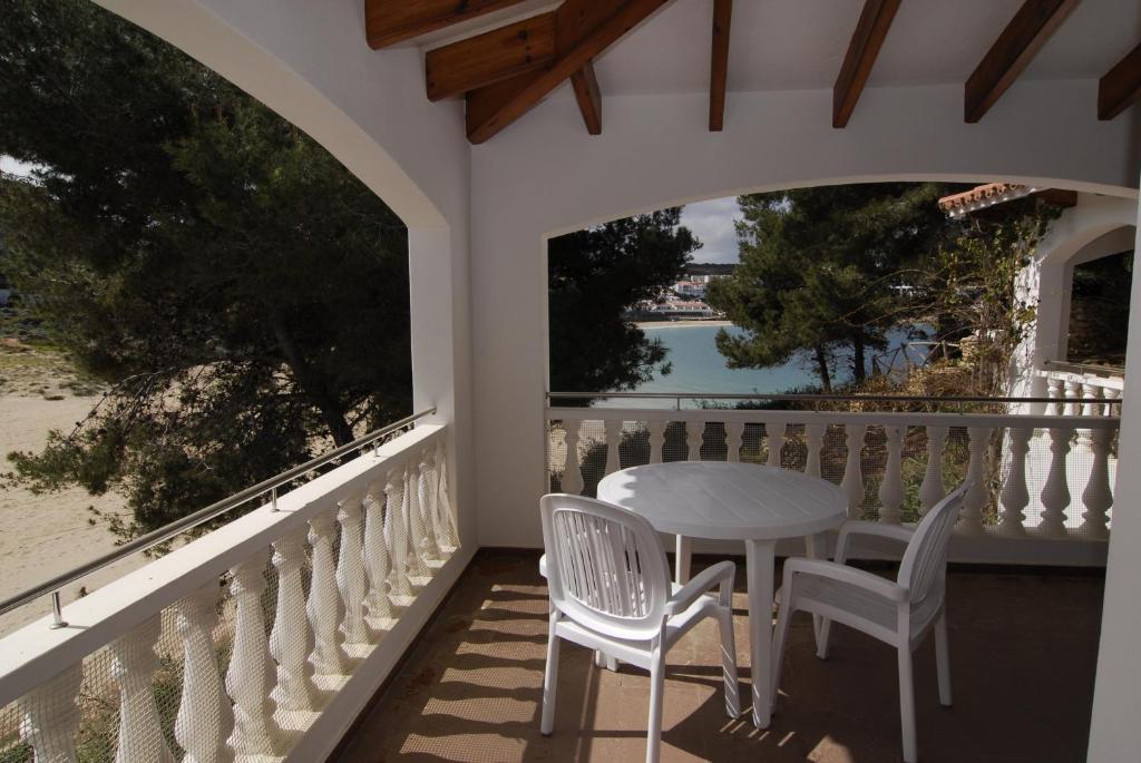 Balkón nebo terasa v ubytování Apartamentos Jardin Playa