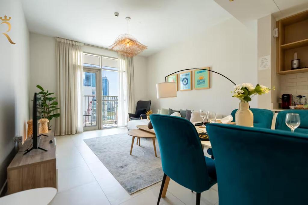 Luxury 1BR - Private Balcony & Stunning Al Reem Skyline Views, Abu ...