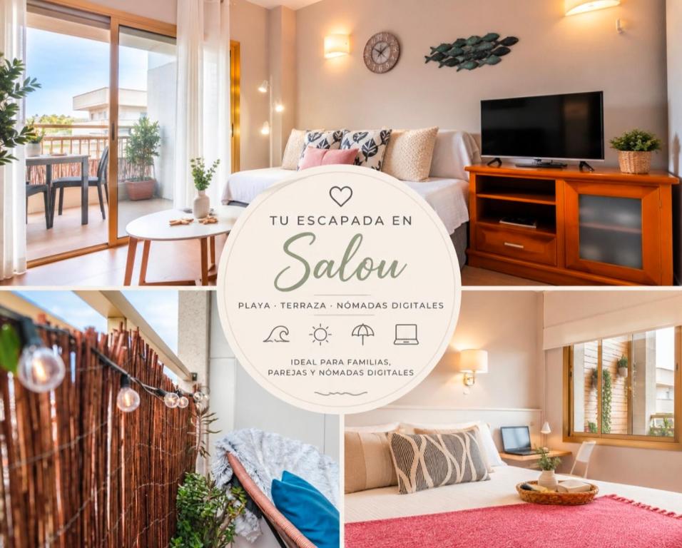 Salou - Fast WiFi -Near Beach- Remote Work