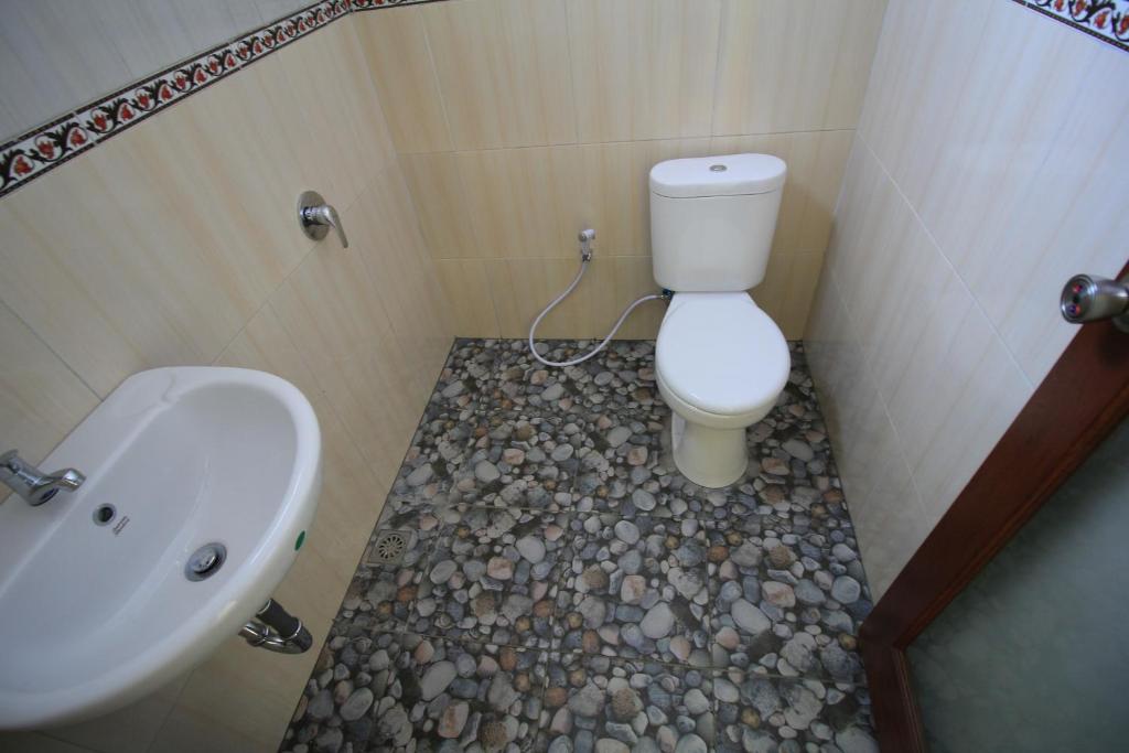 Koupelna v ubytování Teba Jati Guest House