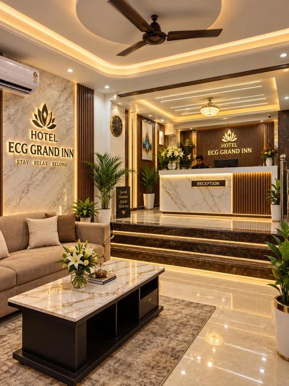 Sky Hotel ECG Grand Inn Near IGI Delhi Airport در دهلی نو