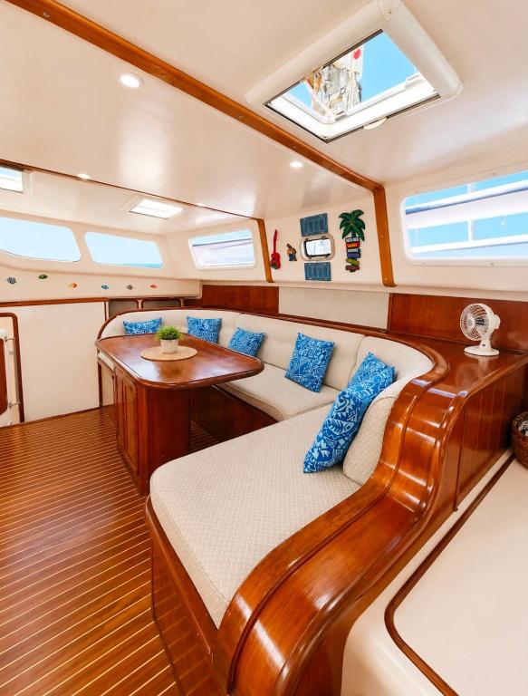 Private cabin on a catamaran with half board in Moorea - photo 10 - Moorea, Polynésie
