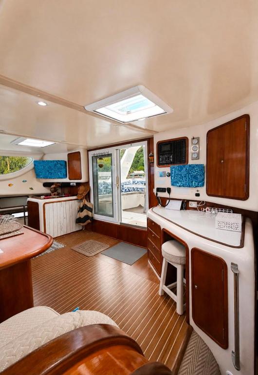 Private cabin on a catamaran with half board in Moorea - photo 8 - Moorea, Polynésie