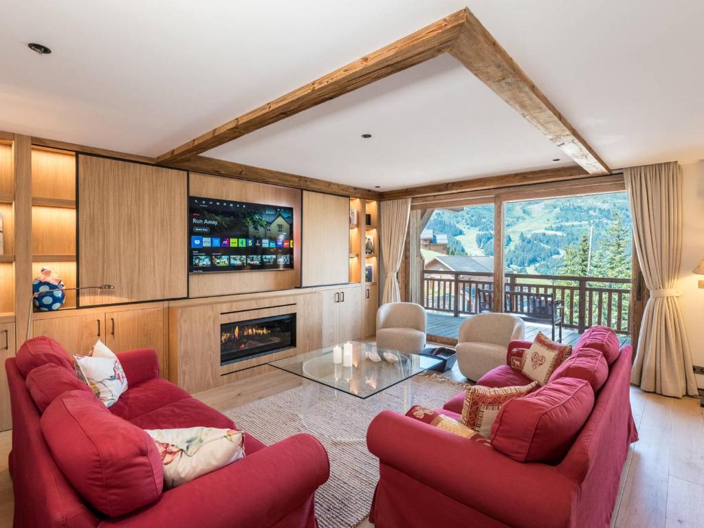 Appartement haut de gamme vue montagnes - 8 pers.