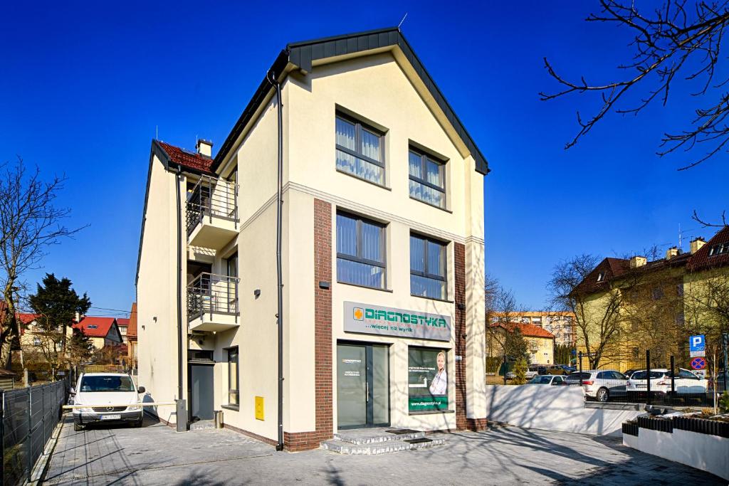 Budova, v ktorej sa apartmán nachádza