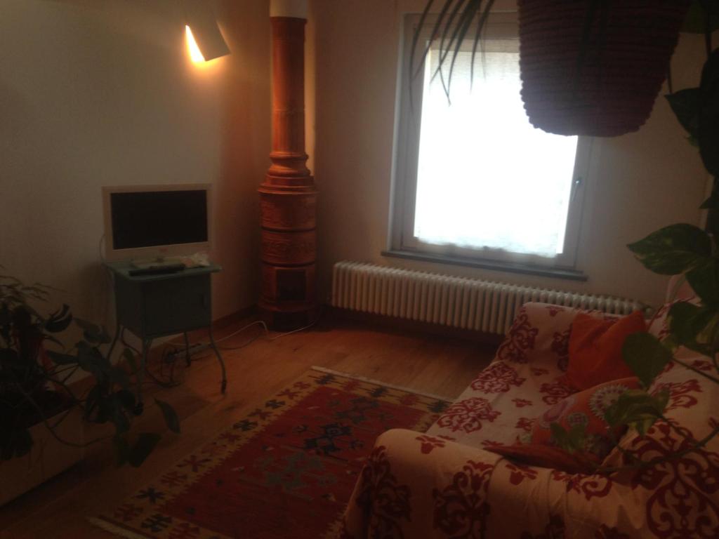 A television and/or entertainment centre at La Casina