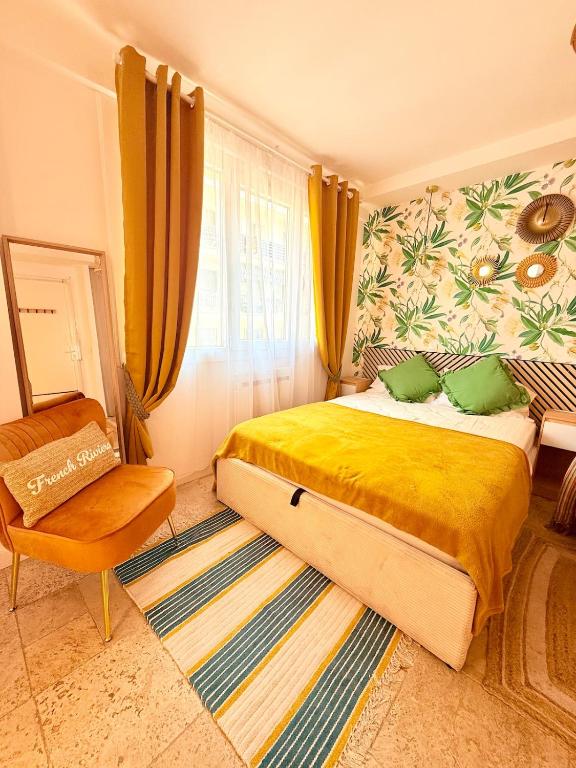 Stylish Studio in the Heart of Cannes -Central Location & Contemporary Comfort -Wi-Fi, Air Conditioning