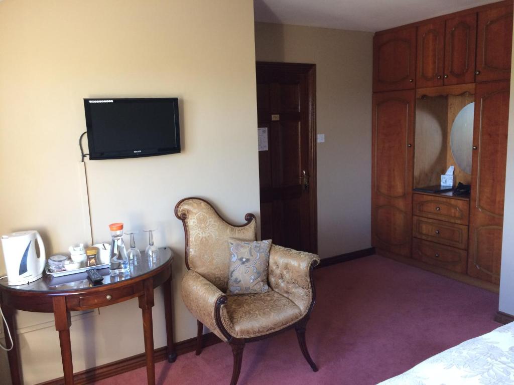TV a/nebo společenská místnost v ubytování Seashore B&B