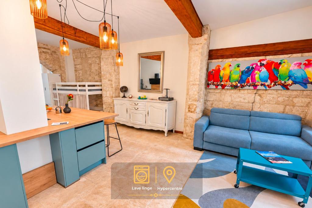 Loft 1 ch 1 sdb - Idéal famille, coeur de ville