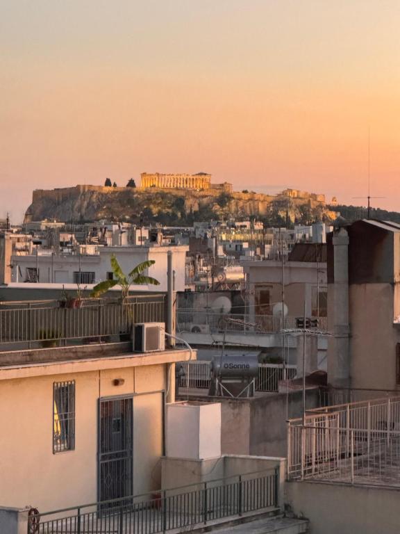 Acropolis view penthouse in the heart of Athens