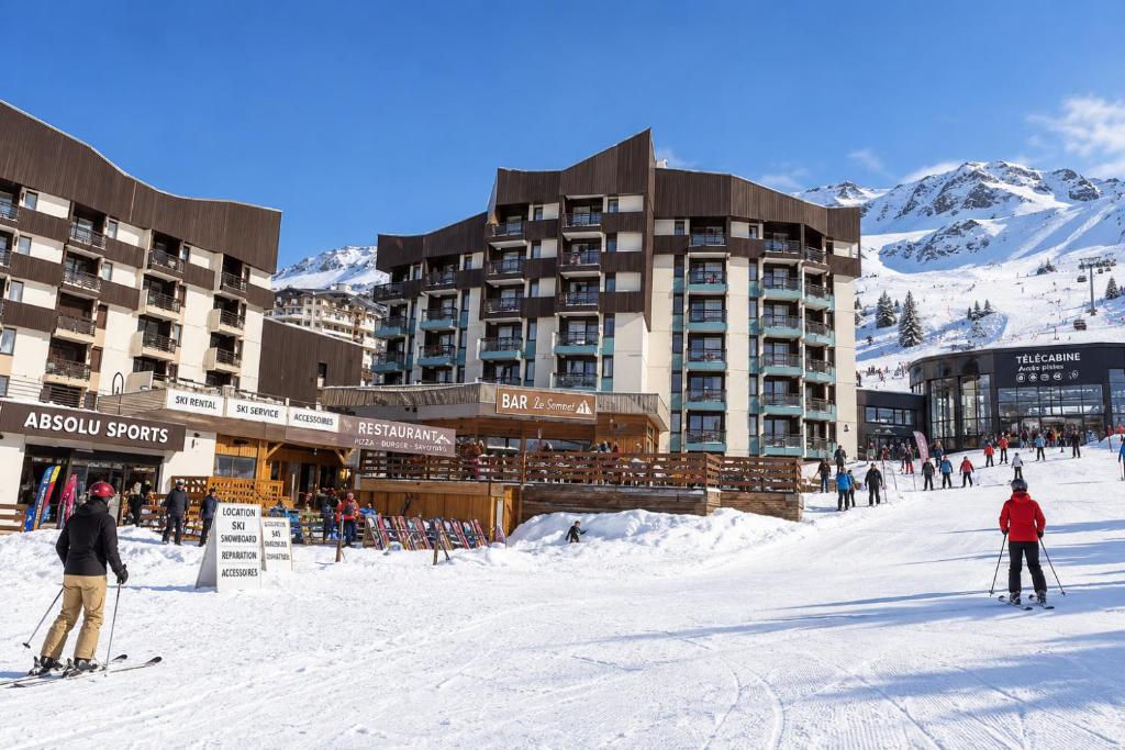 Appartement 5 personnes ski aux pieds Résidence Les Combes Les Menuires