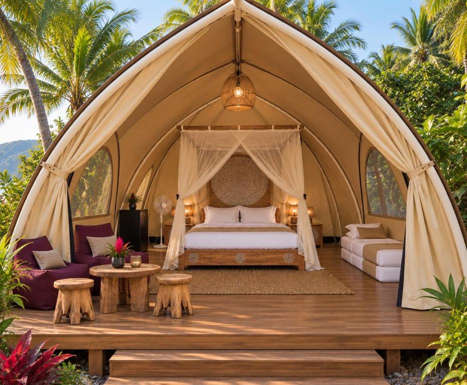 Glamp iti Reva - hébergement à Tahiti