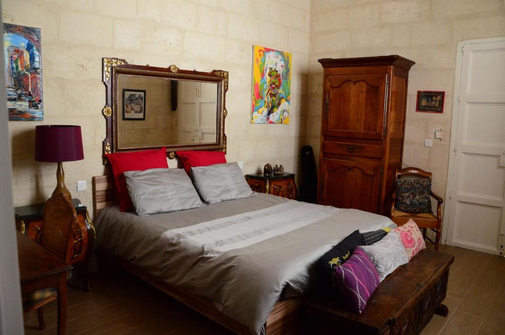 Postel nebo postele na pokoji v ubytování Palazzio 1787