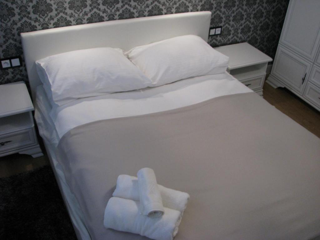 Posteľ alebo postele v izbe v ubytovaní Apartament Relax Gdynia