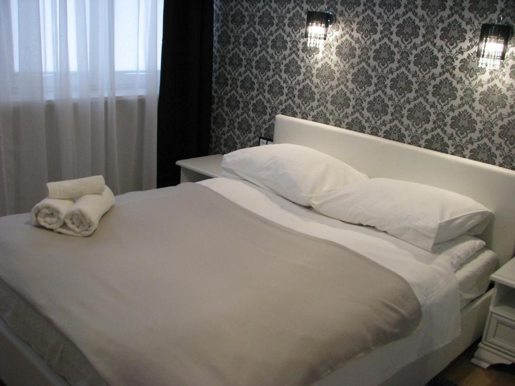 Posteľ alebo postele v izbe v ubytovaní Apartament Relax Gdynia