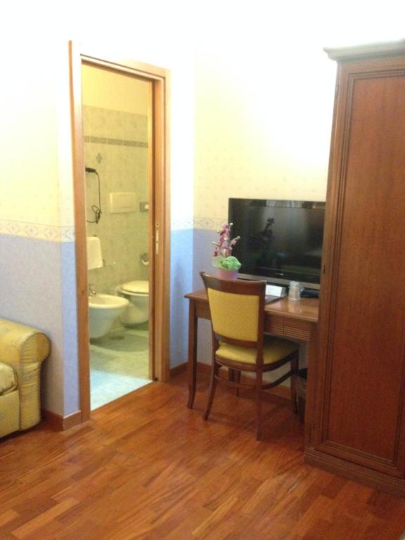 Koupelna v ubytování Hotel Filippeschi