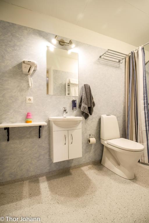 Bany a Hotel Hjardarbol