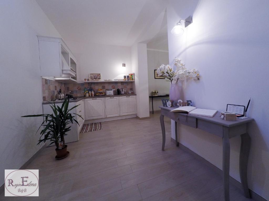 Kuchyň nebo kuchyňský kout v ubytování ReginElena B&B
