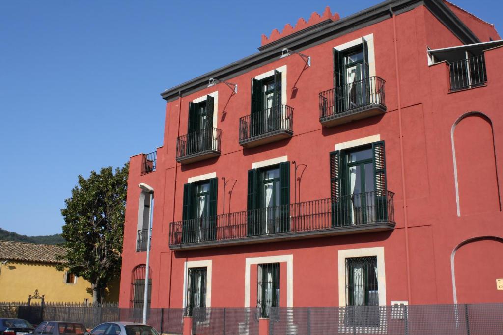 Edificio en el que se encuentra el apartahotel