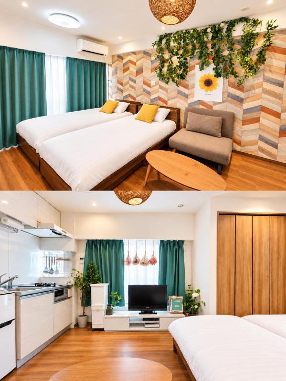 Walk to Shinjuku Shin Okubo 7min Twin Beds