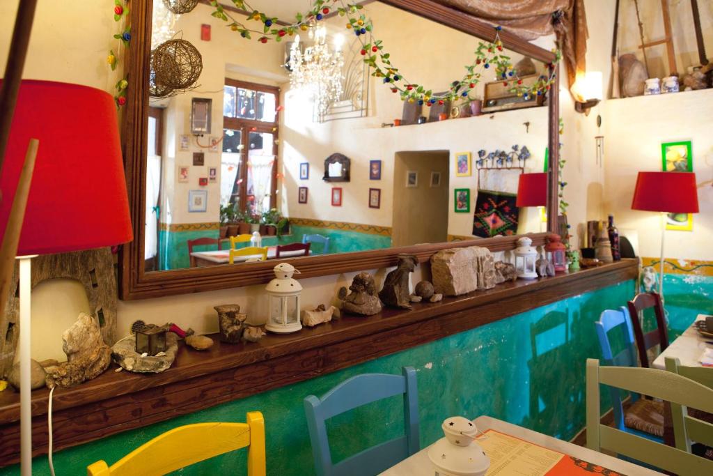 Restaurace v ubytování Agnantio studios & suites