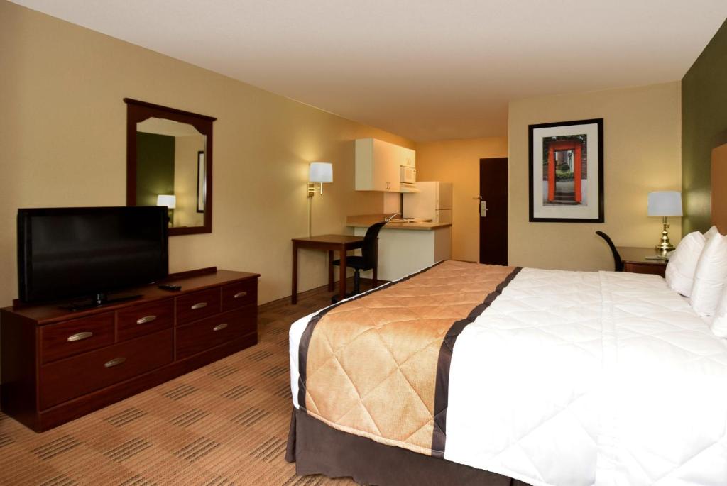 Postel nebo postele na pokoji v ubytování Extended Stay America Suites - Lubbock - Southwest