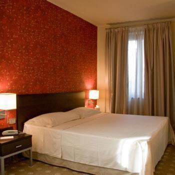 Postel nebo postele na pokoji v ubytování Hotel Fortyfive