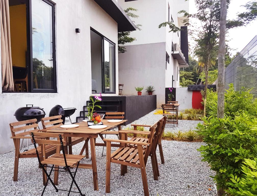 Posezení v ubytování Villa Lot 1638