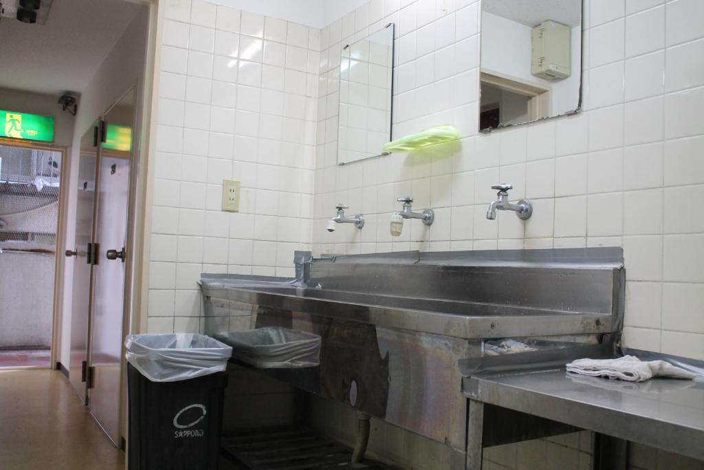Koupelna v ubytování Hotel Beaver 2