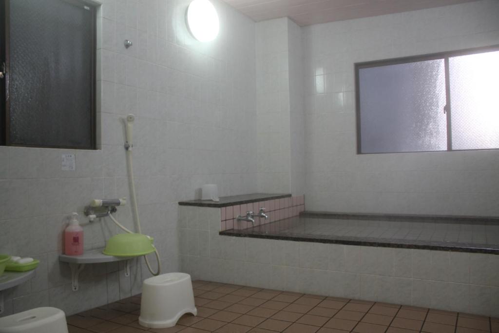 Koupelna v ubytování Hotel Beaver 2