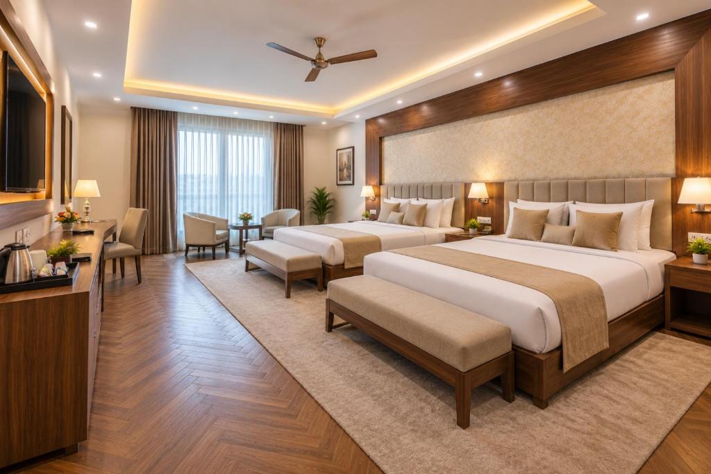 لابی و فضای عمومی Hotel The Park Tree Near International Airport Delhi - تصویر ۵