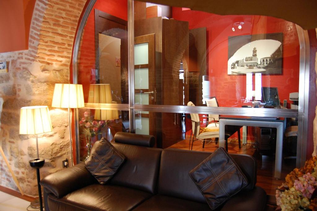 Posezení v ubytování Hotel Los Usías