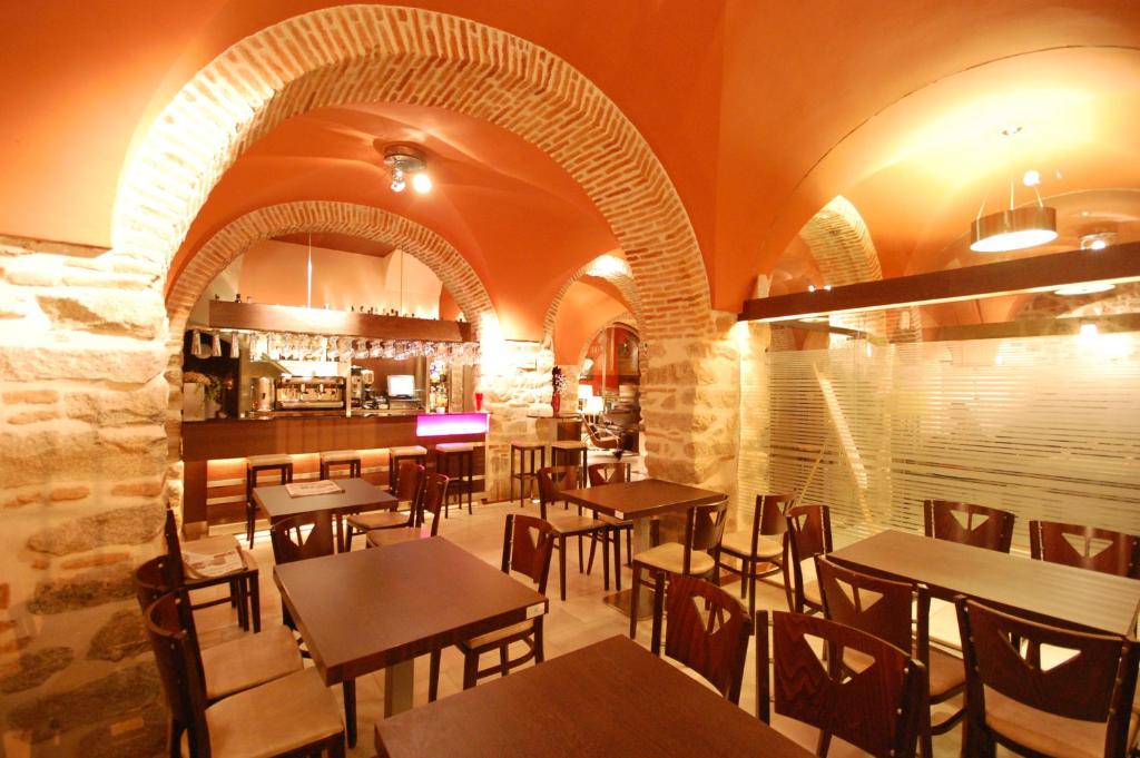 Restaurace v ubytování Hotel Los Usías