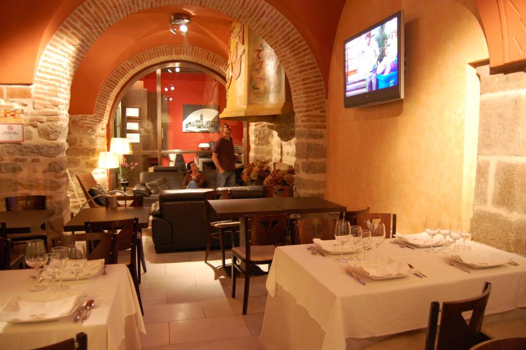 Restaurace v ubytování Hotel Los Usías
