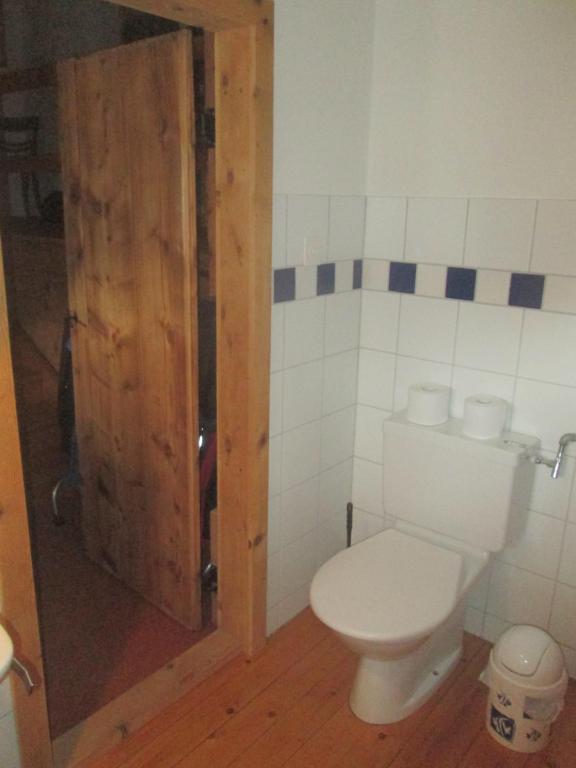 Koupelna v ubytování B&B Am Büel