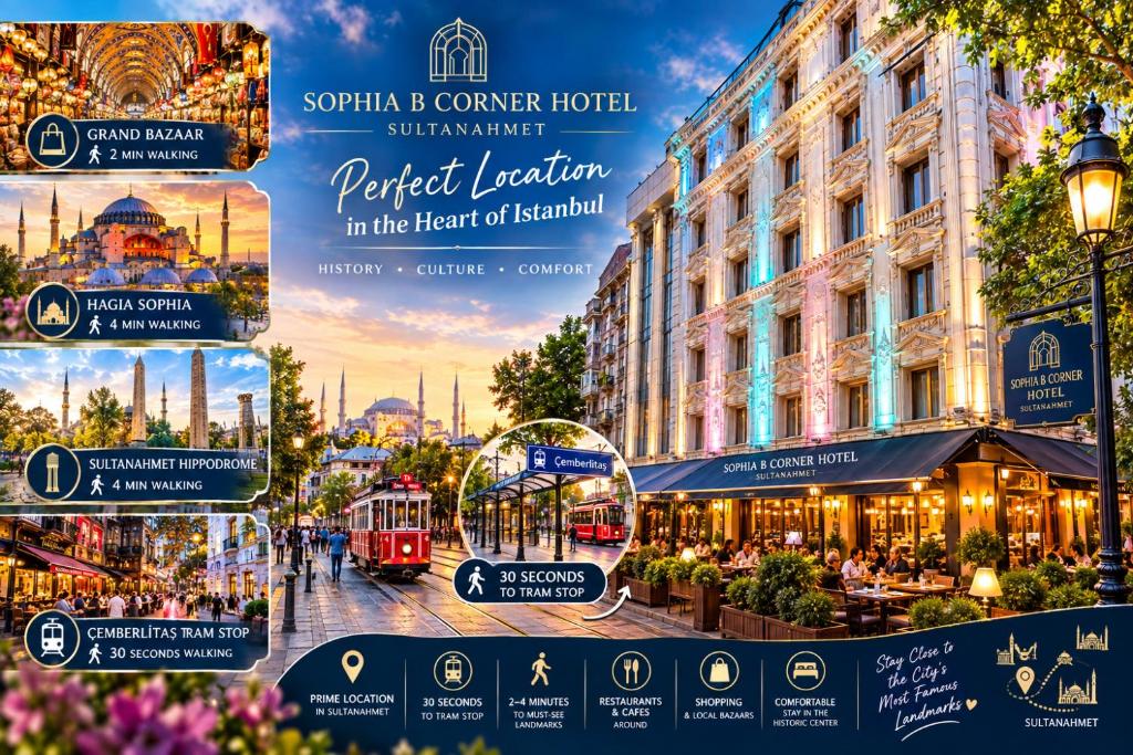 سوفیا بی کورنر اند رستوران در استانبول