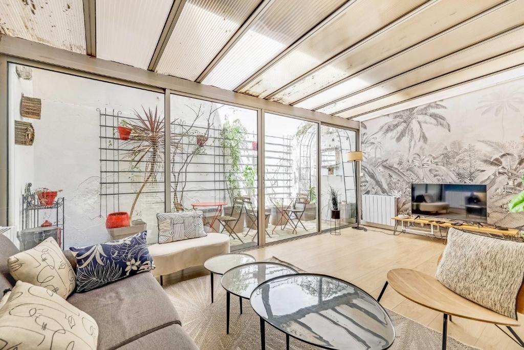Chic apartment with patio - 2BR 6P - Le Marais