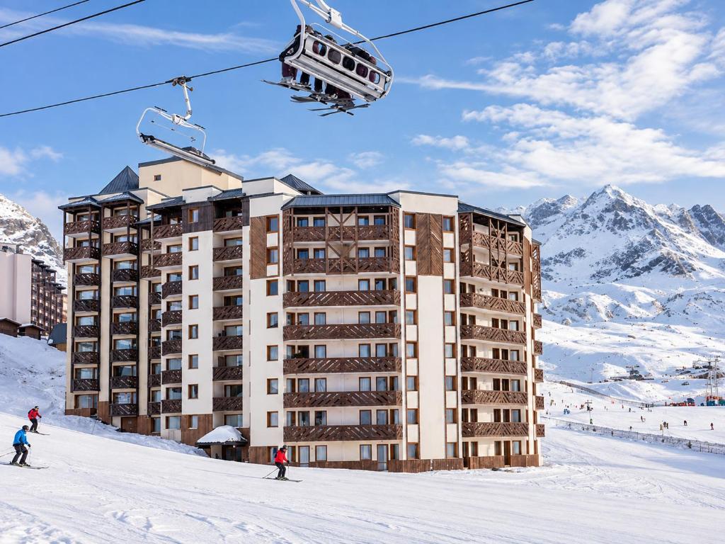 Val Thorens - Pied des pistes - Balcon - Vue Montagne 5 6 personnes