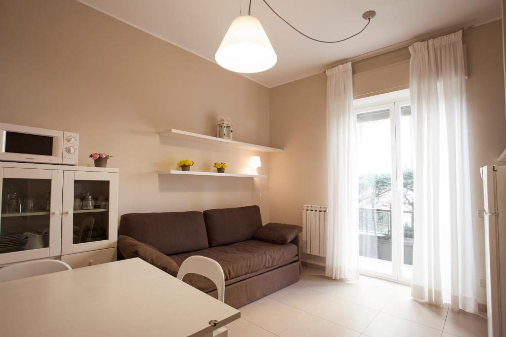 Кровать или кровати в номере Residence Sole Mare Alaxi Hotels