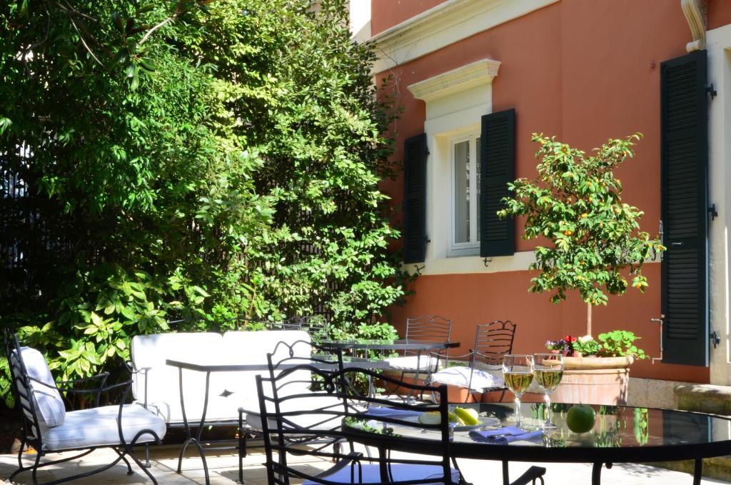 Zahrada ubytování Siora Vittoria Boutique Hotel
