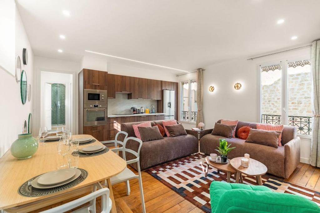 Appartement d'architecte - coeur de Paris - 8 pers
