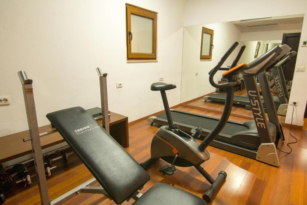 Fitness centrum a/nebo fitness zařízení v ubytování Boutique Hotel Kotoni