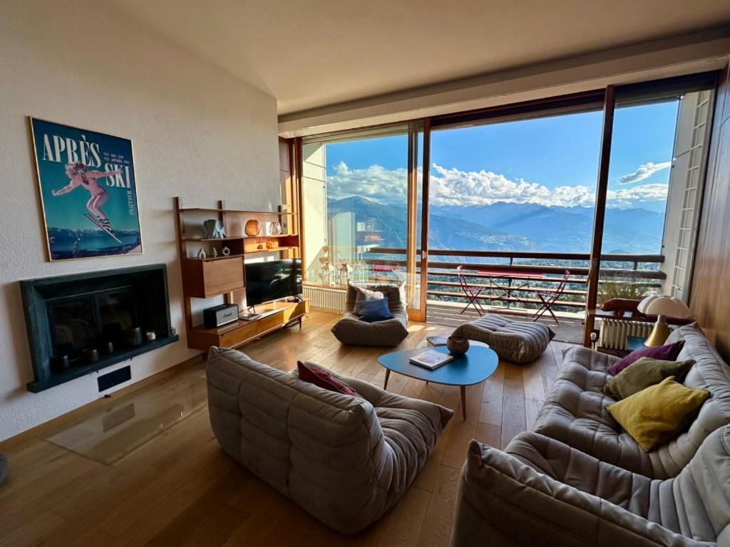 La plus belle vue de Crans-Montana