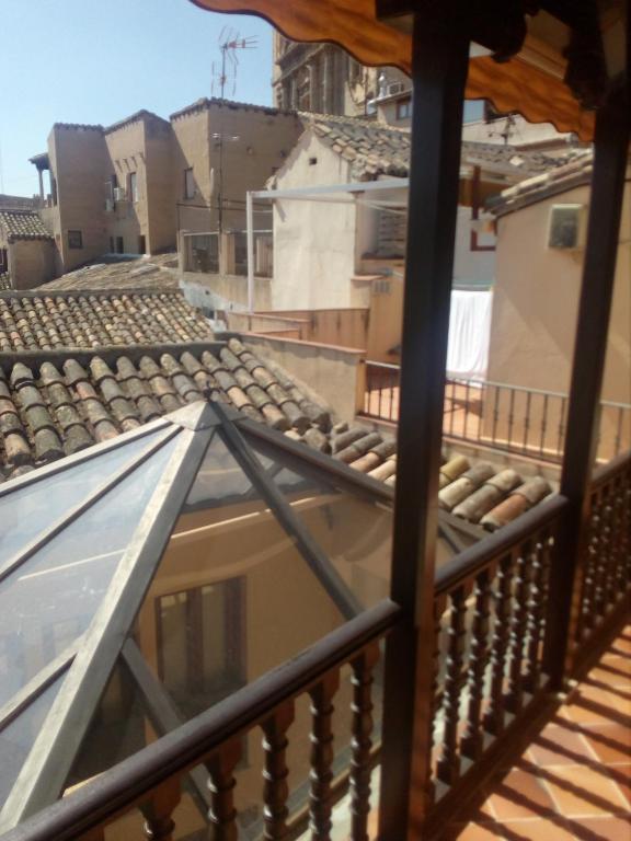 Balkón alebo terasa v ubytovaní Ático Las termas