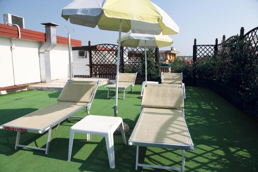 Patio nebo venkovní prostory v ubytování Hotel Villa d'Este