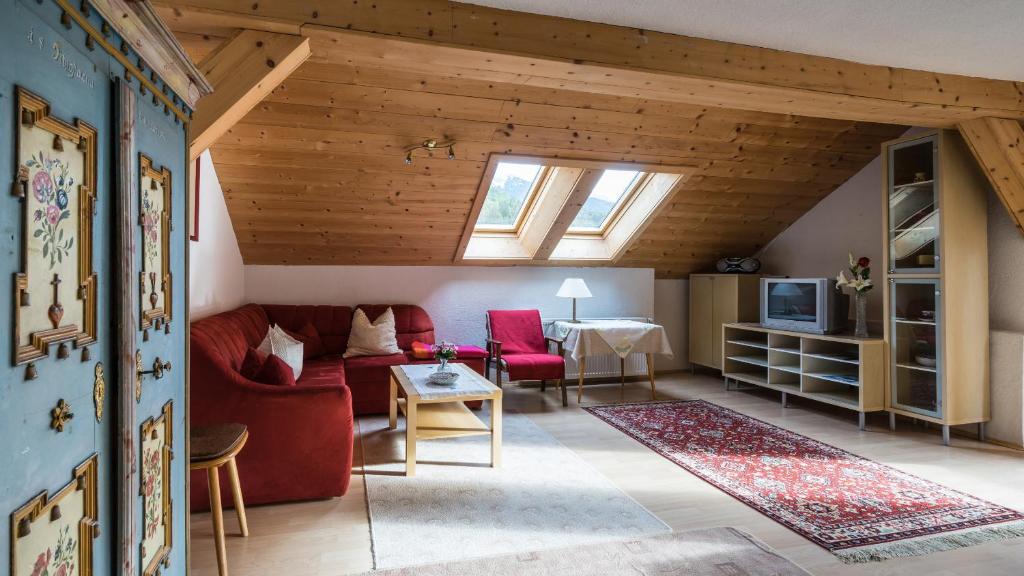 Posezení v ubytování Landhaus Riedl