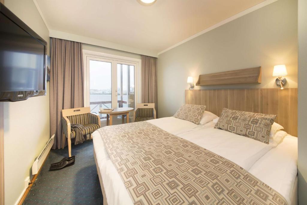 Travel Proud Sustainability certification Scandic Svolvær - Chambre King