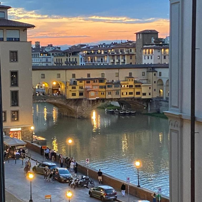 Ponte Vecchio Top Terrace View
