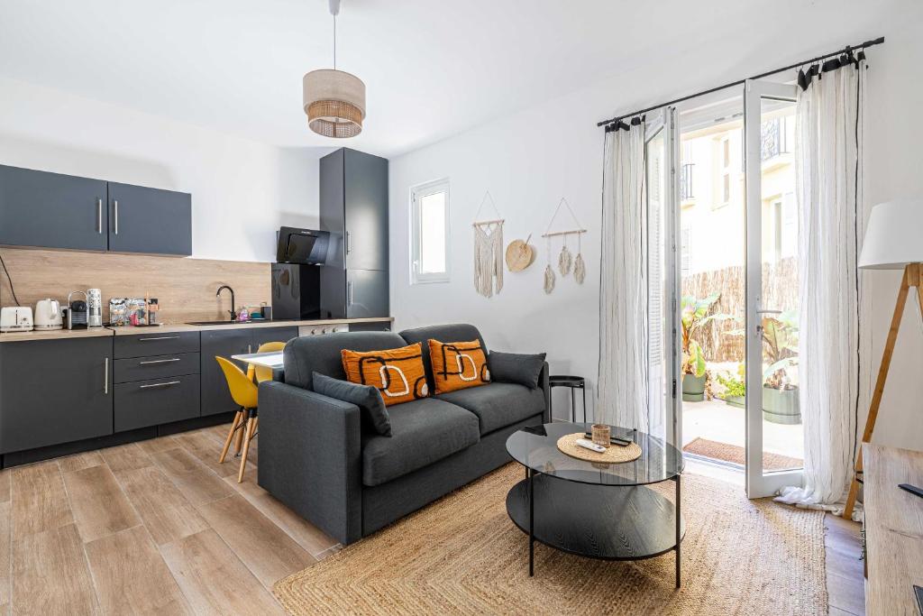Superb 1BR 2p in the heart of Cannes - Balcony
